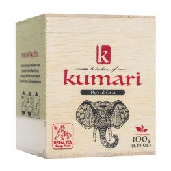 Чай черный, Kumari (Кумари) 100 г 1 шт Ройял опа непальский крупнолистовой байховый деревянная шкатулка