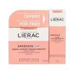 Набор, Lierac (Лиерак) 50 мл + 25 мл арт. LL22000P035FR Аркескин крем дневной для комфорта и баланса кожи + флюид ночной +Бонус флюид ночной в подарок